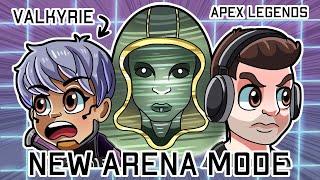 Playing *NEW* legend Valkyrie in Arena mode | Apex Legends Season 9