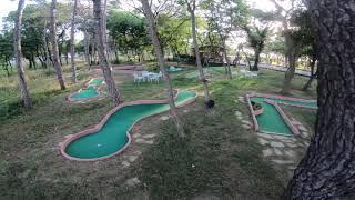 Plan and layout for how to build a miniature golf course