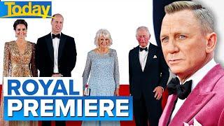 Royals Kate and William make glamorous appearance at Bond premiere | Today Show Australia