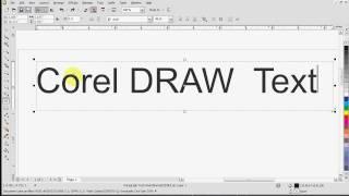 Corel Draw X5 Text Tutorial