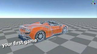 Build your first racing game in  Unity