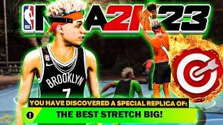 HOW TO CREATE THE BEST STRETCH BIG BUILD IN NBA 2K23! - GAME BREAKING STRETCH BUILD!