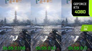 Metro Exodus Enhanced Edition | 4K DLSS 2.5.1 vs DLSS 3.1.1 Image Quality Comparison | RTX 4080