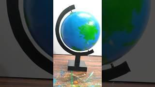 Globe model for school project #shorts #earth