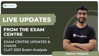 Keshav Malpani | Live CLAT 2021 Exam Analysis from Centre | CLAT 2021 Exam Centre Updates