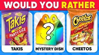 Would You Rather...? Mystery Dish Edition  Quiz Forest