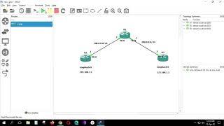 Simple RIP Routing Information Protocol Configuration Tutorial Using GNS3 for Beginners
