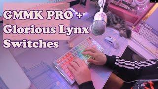 GMMK Pro + Glorious Lynx Switches build