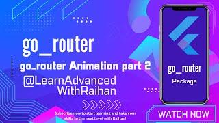 Go Router Animation (Slide Transition) in Bangla | Go Router Bangla Tutorial | Flutter