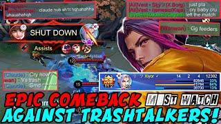 A NEW LING GOD HAS BEEN BORN? | HYPER CARRY & EPIC COMEBACK AGAINST TRASH TALKERS!!!