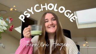 PSYCHOLOGIE im FERNSTUDIUM - Meine Erfahrungen und Einstellung zum Studienbeginn // FernUni Hagen