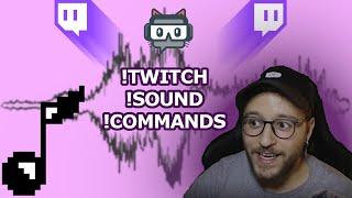 How To Add SOUND COMMANDS On Twitch Stream (Easy) | Streamlabs Chatbot