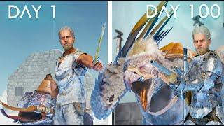 100 Days in ARK: Survival Ascended Pvp Full Wipe (The Island) In 2024