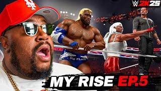 WWE 2K25 MyRise - BIG FLAIR Building The Sickest TEAM