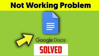 Google Docs App Not Working/ Not Open Problem Solved In Android