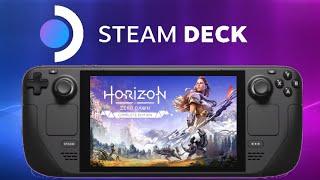 Steam Deck: Horizon Zero Dawn