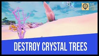 Where to destroy Crystal Trees in Fortnite Chapter 2 Season 5