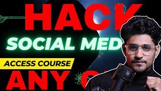 How to Access Social Media Hacking 2 0 Course | Cyber Yodha