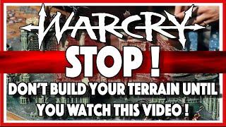 Warhammer Warcry - How to Build Your Terrain the Right Way