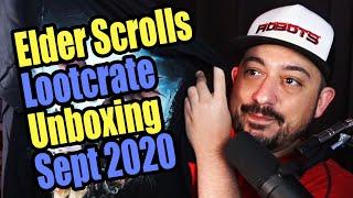 Elder Scrolls Lootcrate Unboxing for September 2020 - Robots Radio