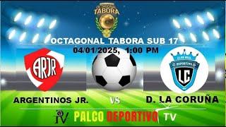 Argentinos Jr. Bogotá Vs.Deportivo la Coruña, Octagonal Tabora Sub 17, 04/01//2025, 1:00 pm