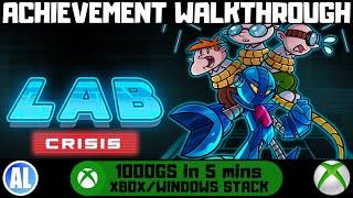 Lab Crisis #Xbox Achievement Walkthrough - Xbox/Windows Stack