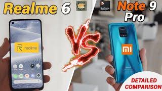 Redmi Note 9 pro vs Realme 6  | Snapdragon 720g vs Mediatek Helio G90t  | Detailed comparison 
