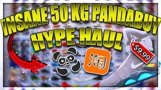 INSANE *50KG* PANDABUY HYPE HAUL (JORDAN 4, NINJAHYPE CLOTHING, & MORE!)