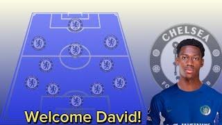 WELCOME JONATHAN DAVID‼️POSSIBLE CHELSEA LINEUP WITH JONATHAN UNDER ENZO MARESCA FOR SEASON 2024/25