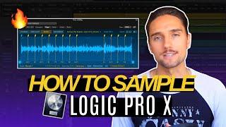  How to Chop FIRE Samples in Logic Pro X 10.5 | Quick Sampler (Q-Sampler) Tutorial