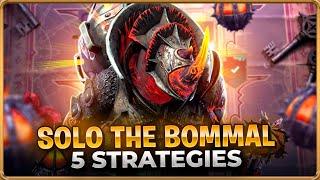 Don't Get STUCK! USE This To Beat Bommal The Dreadhorn Boss! Doom Tower Guide Raid Shadow Legends