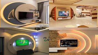 New Gypsum Board TV Wall Unit Designs| Latest 100 Living Room TV Wall Design Ideas 2021|HD Interiors