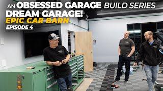 EPIC Car Barn Build Series | A DREAM Custom Garage - E4: MICE In The Cabinets?!