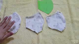 How to make face masks for children step by step - Sewing by hand or by machine - New model