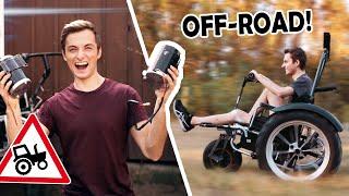 Ist das noch ein Rollstuhl? | MOTOREN für den OFFROAD ROLLSTUHL! (Das hätte Philipp nicht erwartet)