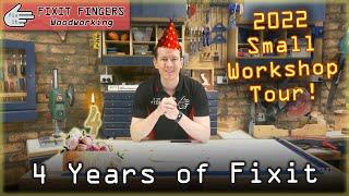 Fixit Fingers Four-some Years of YouTube & 2022 Small Workshop Tour