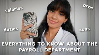 HR PAYROLL DEPARTMENT EXPLAINED | salary, duties, education, & more!