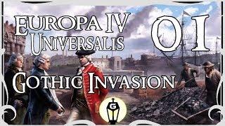 Gothic Invasion | Let's Play Europa Universalis 4 Rule Britannia as Theodoro Ep 1