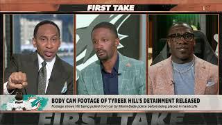 First Take reacts to release of body cam footage of Tyreek Hill’s detainment