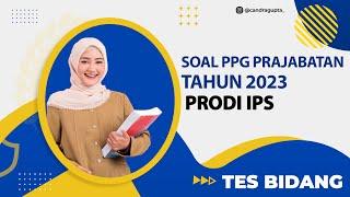 Soal IPS PPG Prajabatan 2023 - Soal dan Pembahasan Tes Substansif