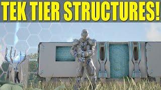 NEW TEK TIER STRUCTURES! (How Not To Be a Noob/How To) - Ark: Survival Evolved