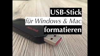 MAC: USB-Stick für Windows und Mac formatieren - so einfach gehts