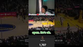 Lakers vs Warriors XMAS HIGHLIGHTS! #shorts #reaction #nba #stephencurry #lebronjames #nbafinals