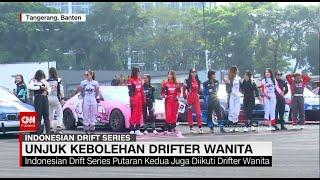 Unjuk Kebolehan Drifter Wanita Di Indonesian Drift Series 2023