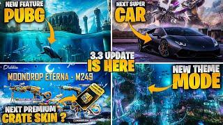 3.3 Update Theme Mode | Next Super Cars | Next Premium Crate |PUBGM