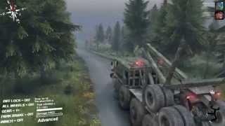 SpinTires - How to Beat Flood Map in 22 minutes on Hardcore With a Friend