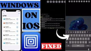How to Install Windows on iPhone & iPad with UTM iOS Virtual Machine.