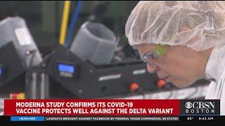 Moderna Says Study Confirms Its COVID Vaccine Protects Well Against Delta Variant