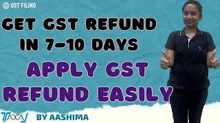 How To Apply for GST Refund Online | Online Steps for GST Refund Application Detailed Procedure