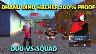 Dhanu Dino Using hack 1000% proof || Op Headshots || Vamsi Nani Gaming || Garena Free Fire Telugu